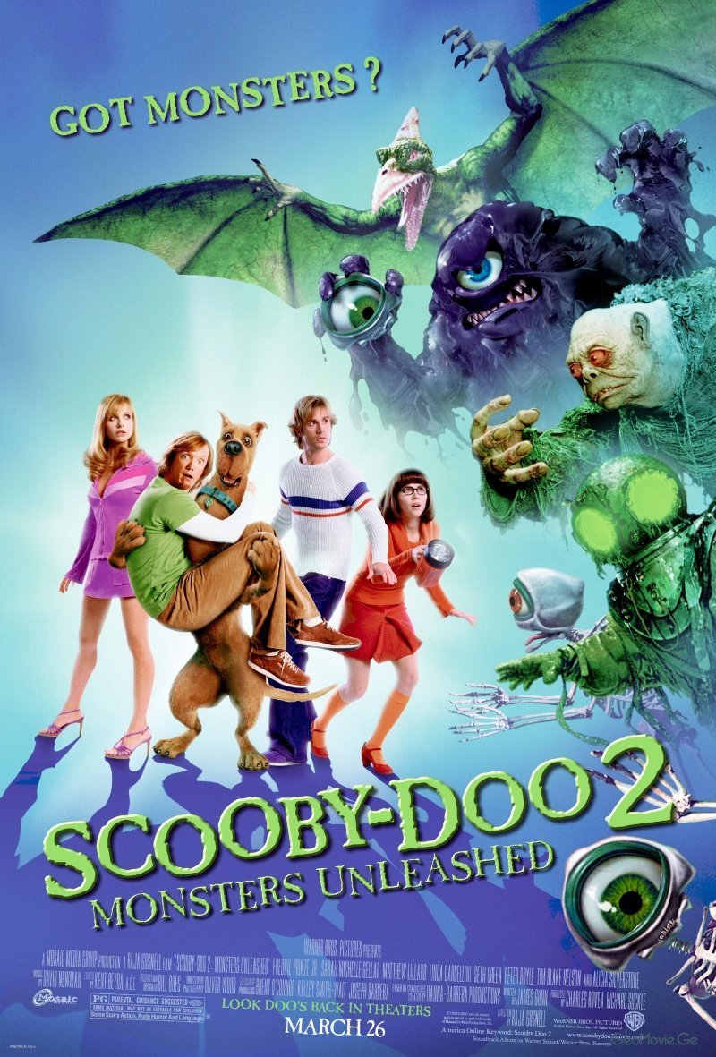 სქუბი დუ 2- მონსტრები თავისუფლებაზე / Scooby-Doo 2: Monsters Unleashed ქართულად